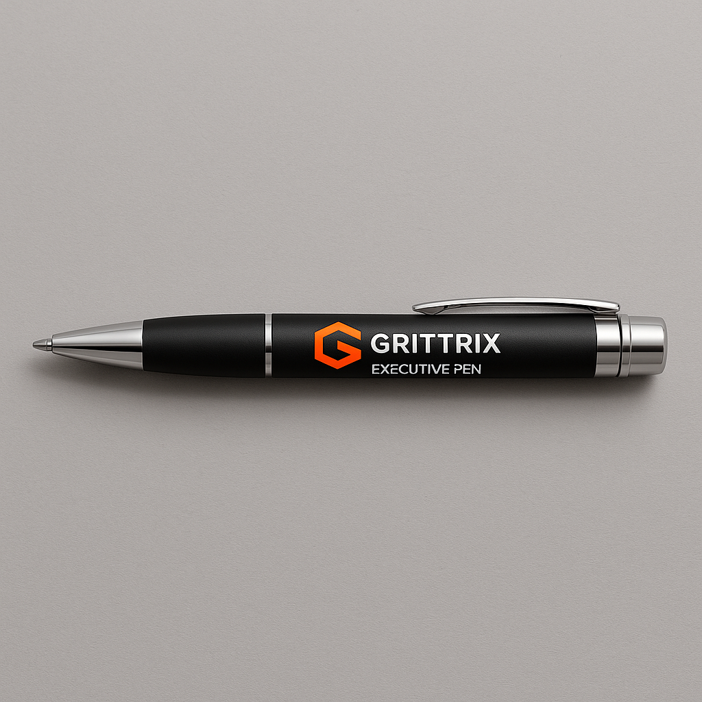 Grittrix Executive Pen - Sleek pen for your best ideas.