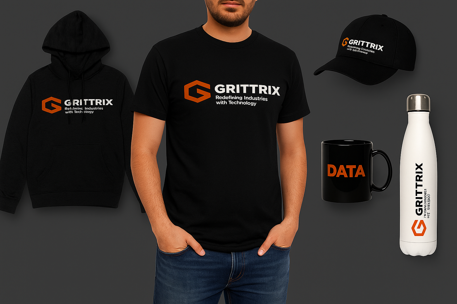 Grittrix "Future" Sticker Pack - Sticker pack to decorate your gear with Grittrix pride.