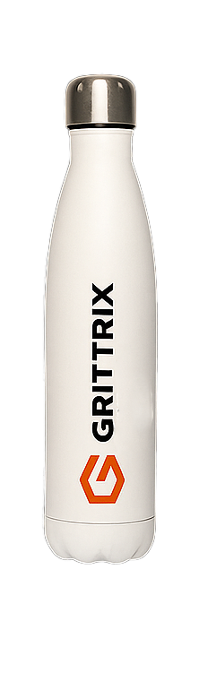 Grittrix Insulated Bottle - Insulated bottle to stay hydrated while innovating.